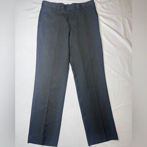 Structure Slim Fit Dress Pants Gray Micro Pattern Men's Size 30x30